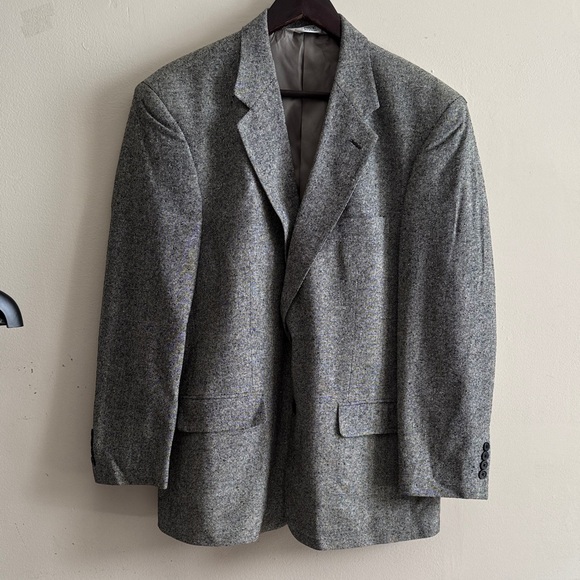 Versini Classic Gray Men's Blazer - Picture 1 of 6